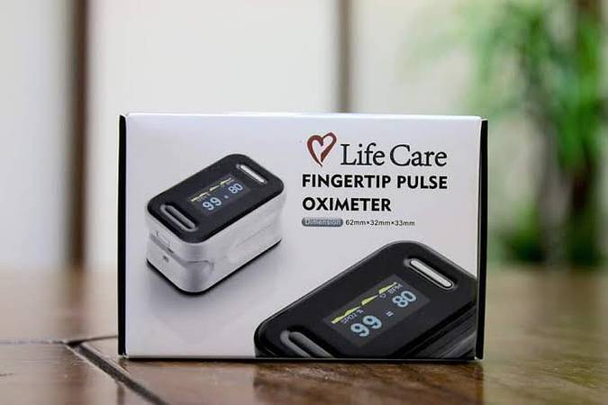 Life Care Fingertip Pulse Oximeter – Accurate Oxygen & Pulse Monitor