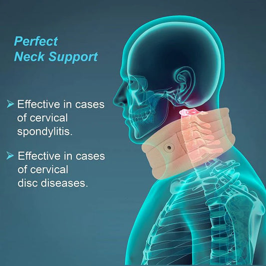 Neck Cervical Collar (OM1-004) – Adjustable Support for Neck Pain & Injury