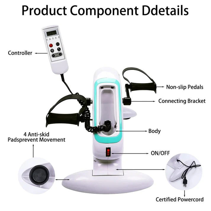 Automatic Pedal Exerciser – Motorized Mini Exercise Bike for Legs & Arms