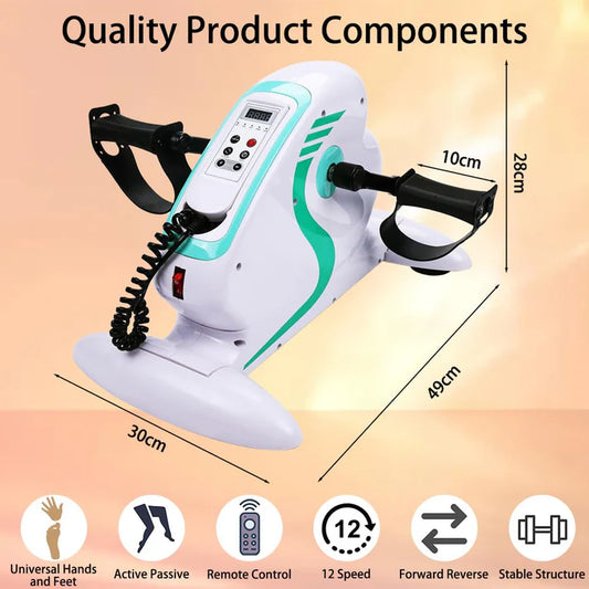 Automatic Pedal Exerciser – Motorized Mini Exercise Bike for Legs & Arms
