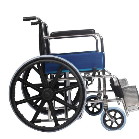 Wheelchair 809B-46 – High Quality Foldable Frame with Fibre Rim