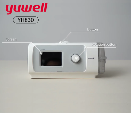 Yuwell Breathcare YH830 BiPAP – Non-Invasive Ventilator for Sleep & Respiratory Care
