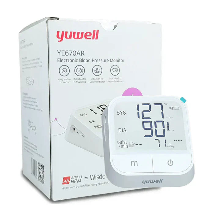 Blood Pressure Monitor Digital – Yuwell YE670AR Rechargeable