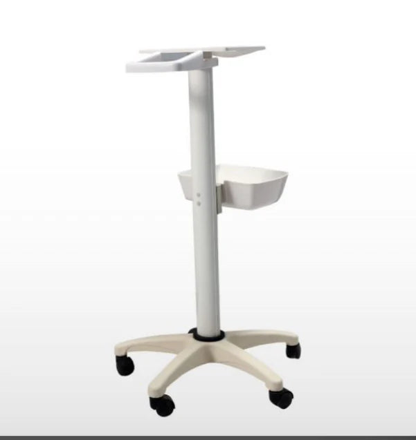 Monitor Trolley Stand – Portable Medical Cart with Tray & Wheels
