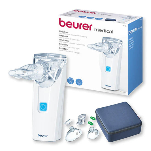 Beurer IH 55 Portable Nebuliser – Self-Cleaning Respiratory Therapy Device