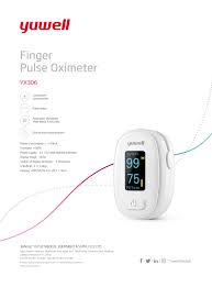 Yuwell Fingertip Pulse Oximeter – Oxygen Saturation & Heart Rate Monitor
