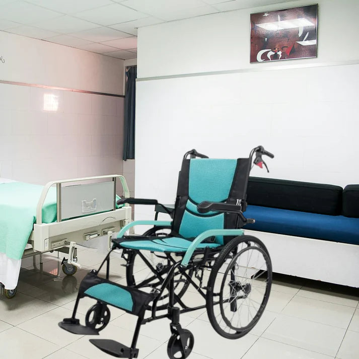 Wheelchair LC-864-ABJ – Durable Iron Frame Manual Wheelchair