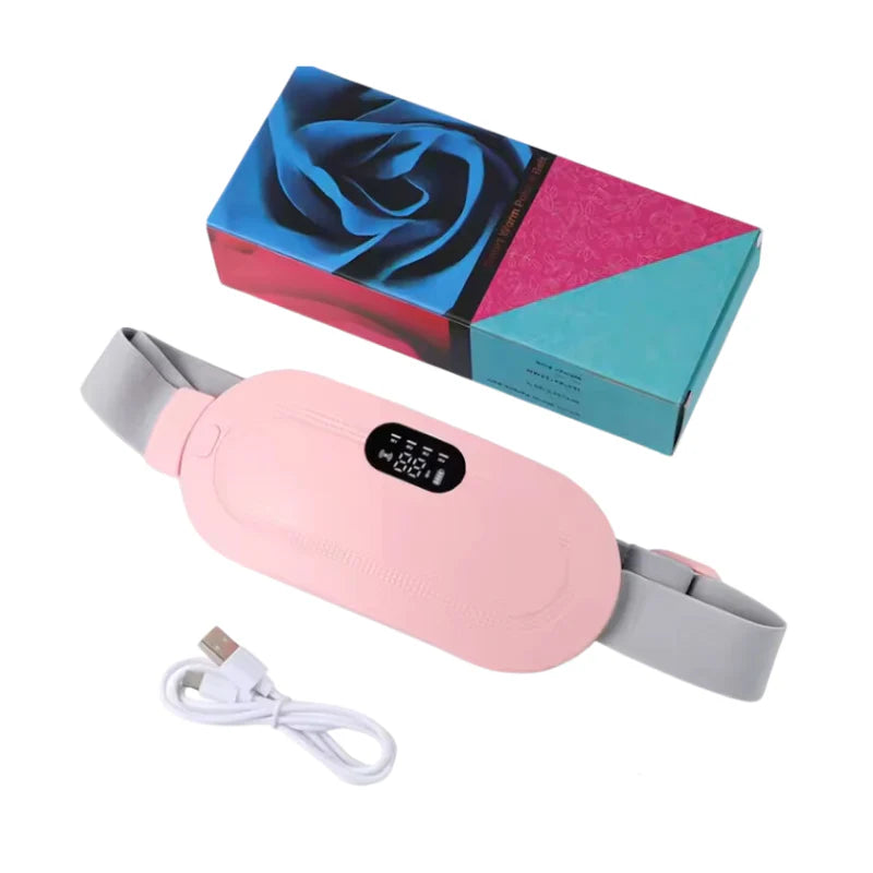 Electric Heating Pad for Women – Vibrator Therapy for Period Pain Relief
