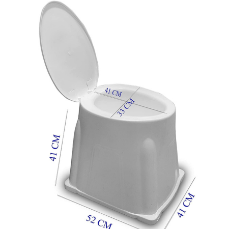 Portable Pakistani Toilet to Western Converter | Commode Chair | Toilet Stool | Adult & Handicap Portable Toilet Seat