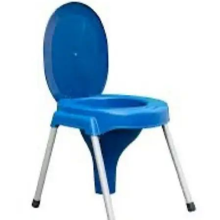 Portable Plastic Commode Chair – Durable & Comfortable Toilet Solution