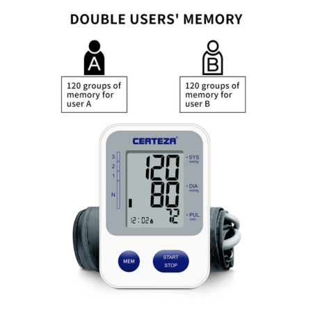 Certeza Digital Automatic Blood Pressure Monitor – BM 400