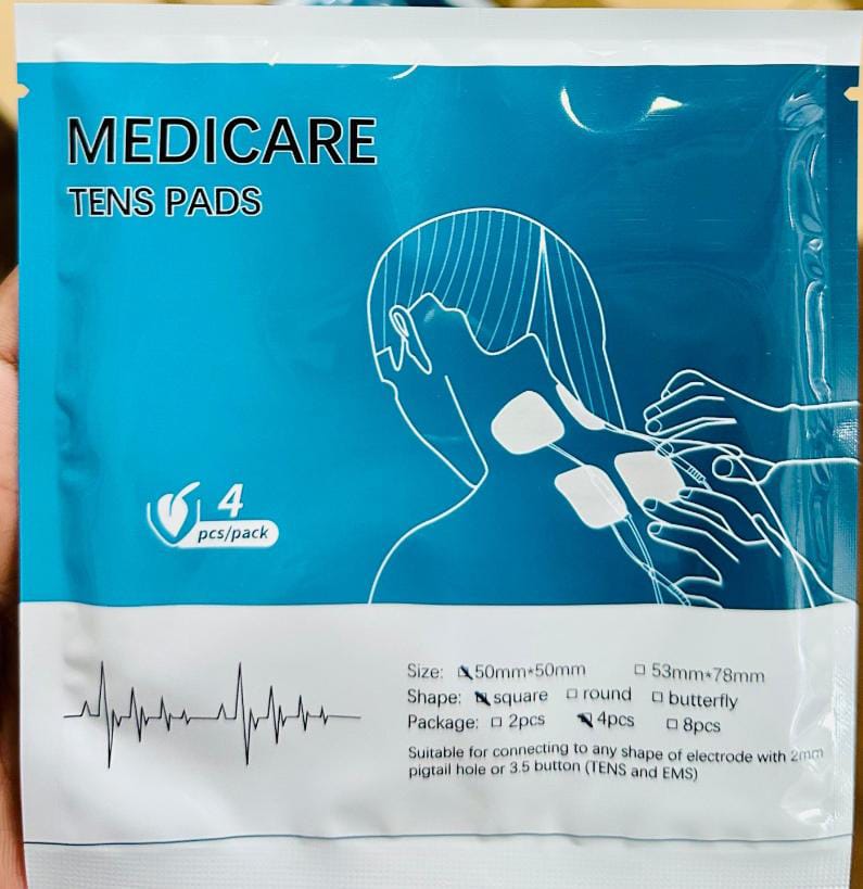 Medicare Butterfly TENS Pad 53mm x 78mm (2 Piece) – Targeted Pain Relief
