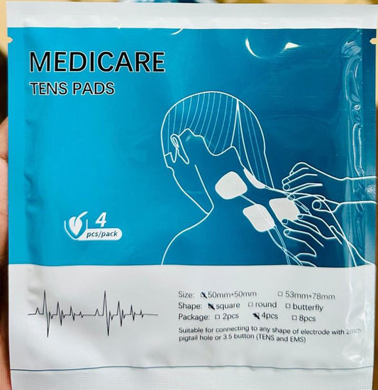 Medicare Butterfly TENS Pad 53mm x 78mm (2 Piece) – Targeted Pain Relief