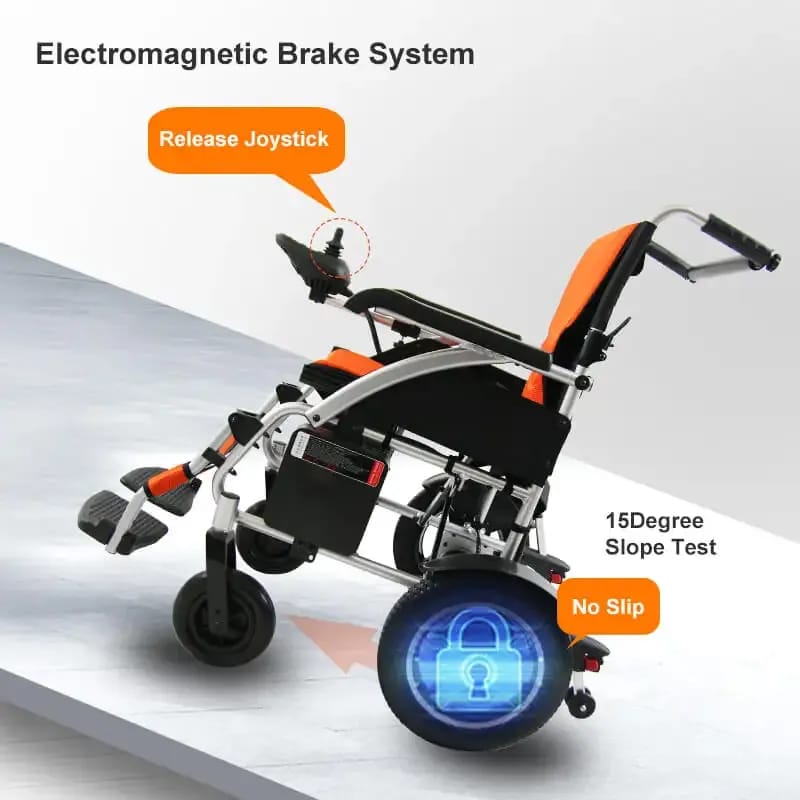 LifeCare MC 114 LA Electric Wheelchair – Aluminium, High-End, Lightweight