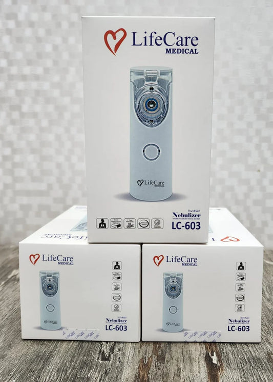 LifeCare LC-603 Portable Mesh Nebulizer – Compact & Easy to Use