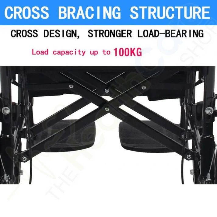 KY-866-L – Lightweight Aluminum Frame Manual Wheelchair