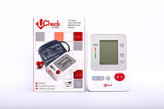 Ucheck Digital Blood Pressure Monitor Upper Arm – UC-8008 Blood Pressure Machine