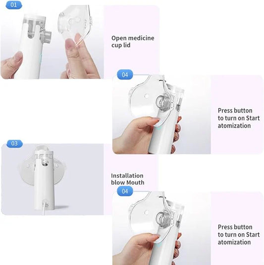 Mesh Nebulizer SY308 – Portable & Efficient Respiratory Machine