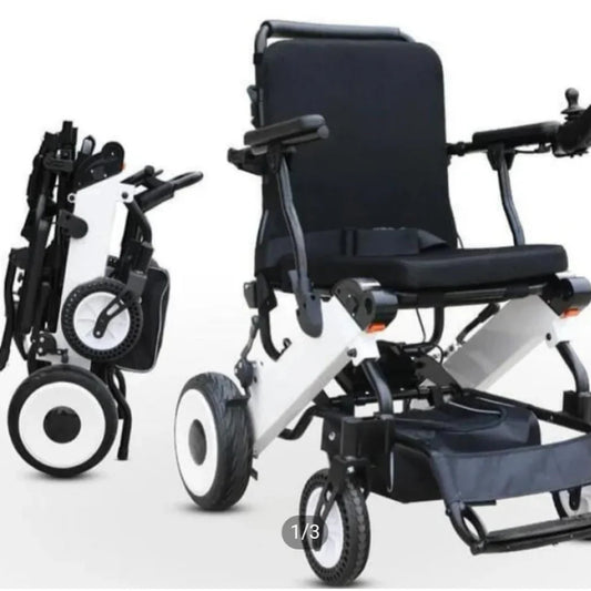 DY-105-LA Electric Wheelchair – Lightweight, Foldable & Comfortable