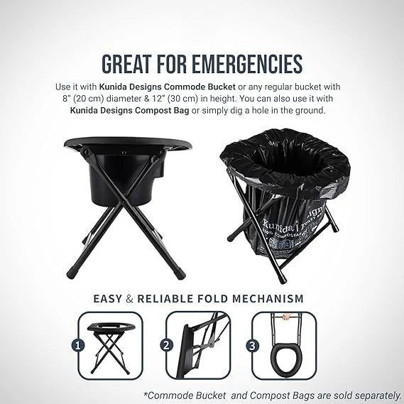 Commode Stool KY-897 – Portable & Durable Toilet Solution