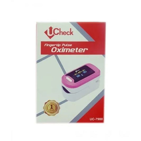 UCheck Fingertip Pulse Oximeter – Accurate Oxygen Saturation & Pulse Rate Monitor