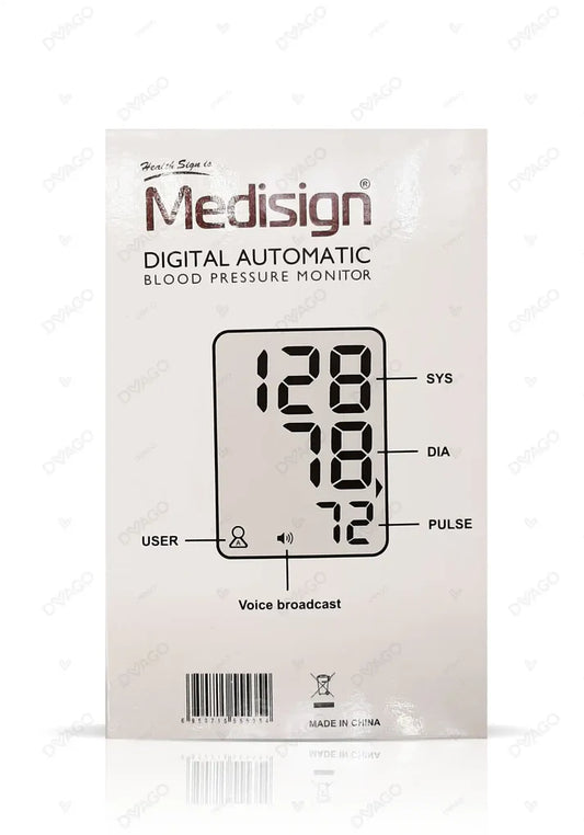 Medisign Digital Blood Pressure Monitor – Reliable & User-Friendly Health Companion
