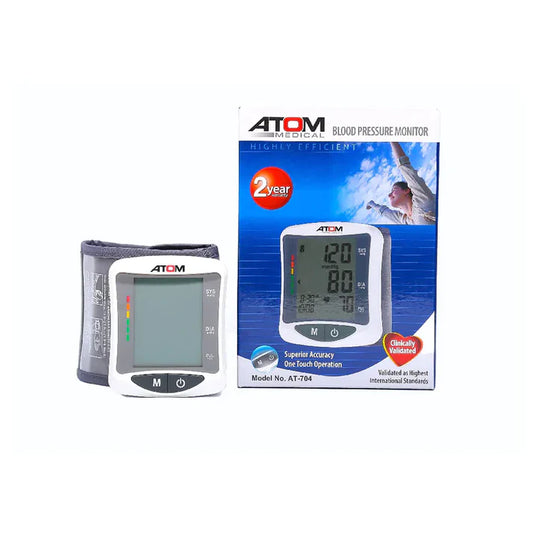 Atom Digital Blood Pressure Monitor Wrist – AT-704