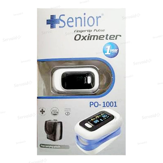 Senior Fingertip Pulse Oximeter – Accurate Oxygen Saturation & Pulse Rate Monitor