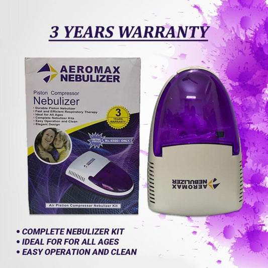 Aeromax Piston Compressor Nebulizer Kit – Efficient & Reliable Respiratory Therapy Device