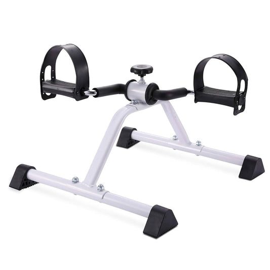 Under Desk Pedal Exerciser Bike – Compact Mini Exercise for Legs & Arms with Calorie Tracker