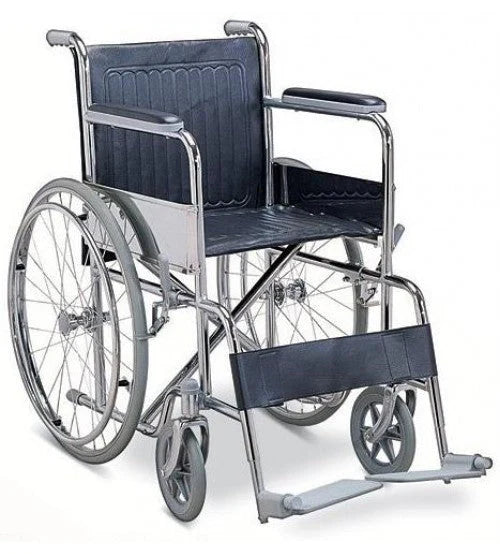 Wheelchair KY-809-46 – Durable Steel Frame, Foldable & Comfortable