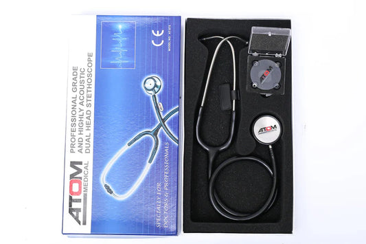 Atom Deluxe Stethoscope – Premium Acoustic Performance