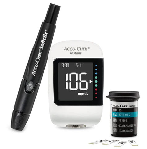 Accu-Chek Instant – Blood Glucose Monitor  Lifetime Warranty – Accurate & Easy Diabetes Management