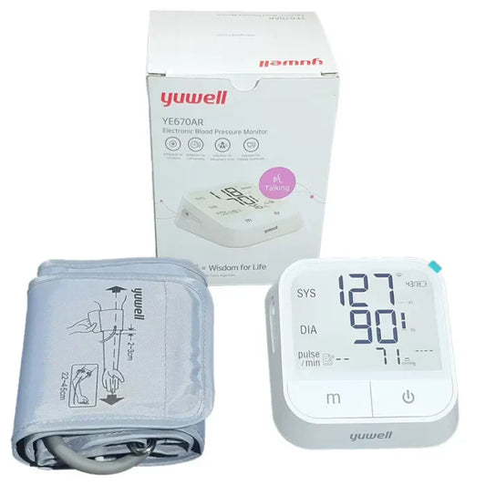 Blood Pressure Monitor Digital – Yuwell YE670AR Rechargeable
