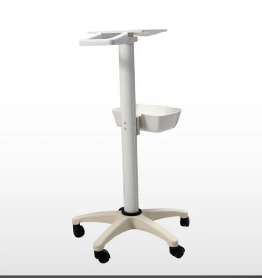 Monitor Trolley Stand – Portable Medical Cart with Tray & Wheels