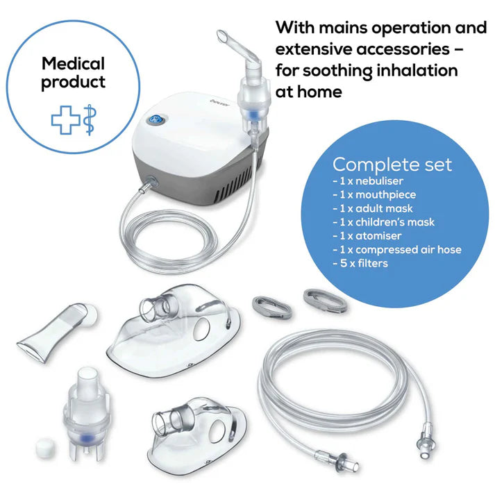 Beurer IH 18 Nebuliser – Portable Respiratory Therapy Device