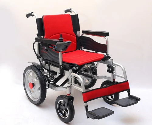 LC-6000 Electric Wheelchair – Flip-Up Armrest & Lead-Acid Battery
