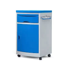 ABS Bedside Locker – Drawer & Cabinet, Hospital Grade