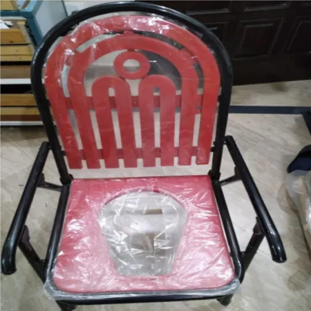 Portable Commode Chair – Durable Steel Body Toilet Solution (PAK Made)