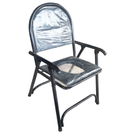 Portable Commode Chair With Soft Seat