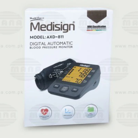 Medisign Digital Blood Pressure Monitor BPM 811 – Advanced & User-Friendly Health Monitoring Device