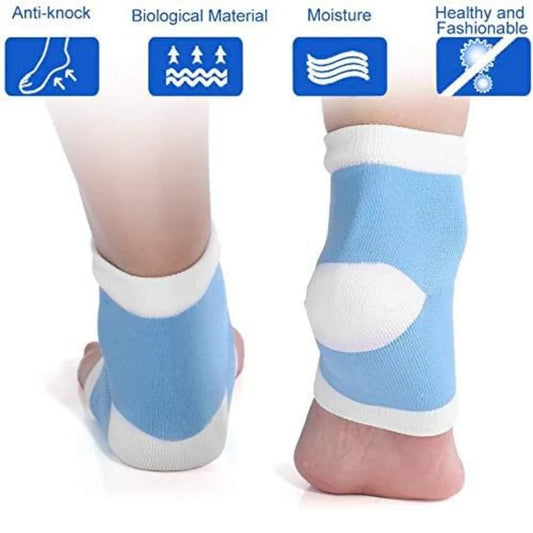 Gel Heel Socks OM9-014 – Comfortable & Pain-Relieving Foot Support