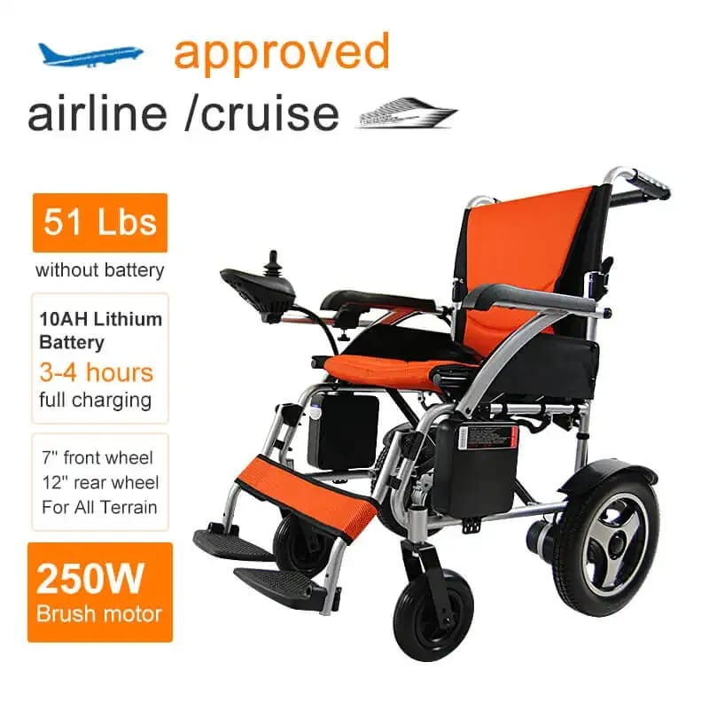 LifeCare MC 114 LA Electric Wheelchair – Aluminium, High-End, Lightweight