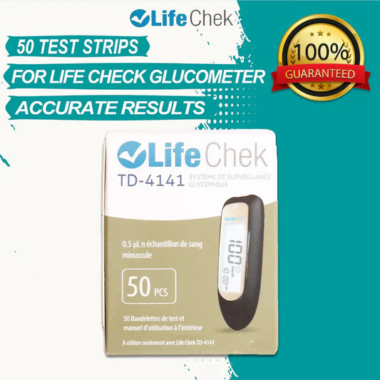 LifeChek Blood Glucose Test Strips – Accurate & Reliable Sugar Testing