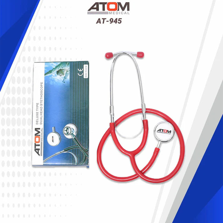 Atom AT-945 Dual Head Stethoscope – High Acoustic Precision