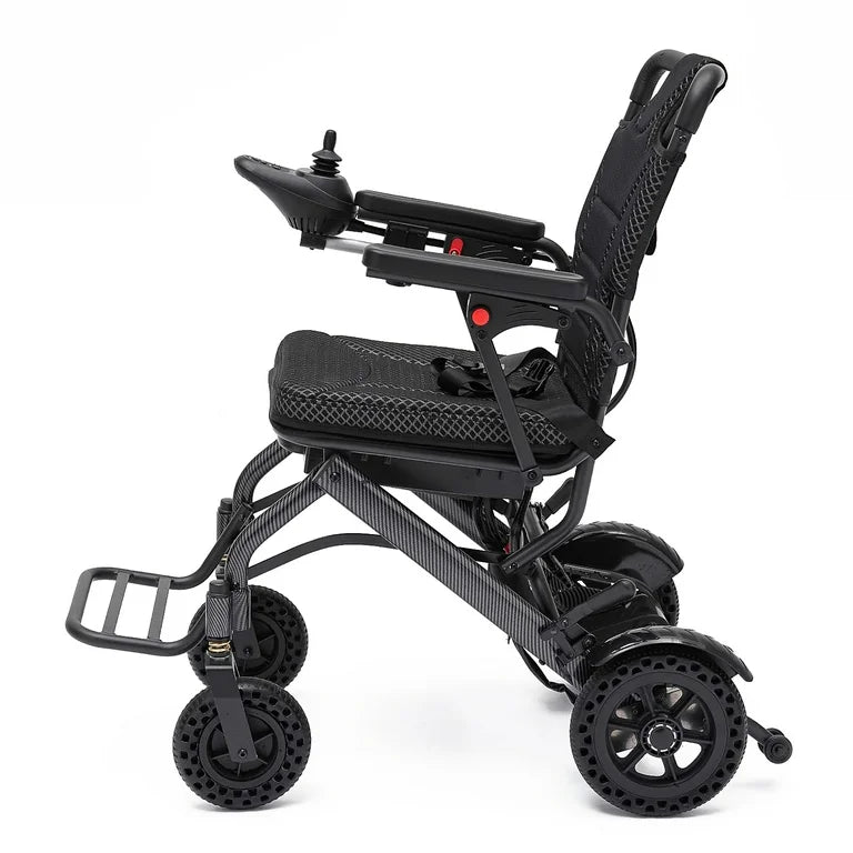 Lightweight Electric Wheelchair – 36 lbs, Foldable, Dual Motors