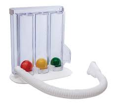 Medicare Tri-Ball Spirometer – Effective Lung Function Training & Breathing Exercise Device