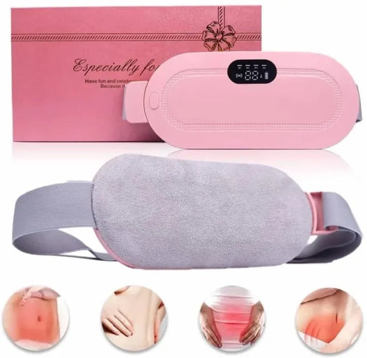 Electric Heating Pad for Women – Vibrator Therapy for Period Pain Relief