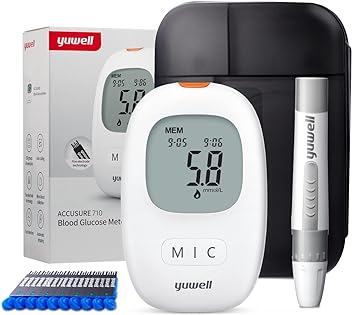 Uwell Accusure 710 – Blood Sugar Monitor with 25 Strips