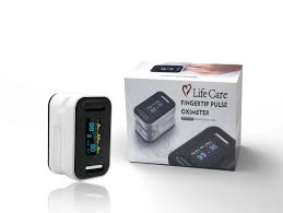 Life Care Fingertip Pulse Oximeter – Accurate Oxygen & Pulse Monitor
